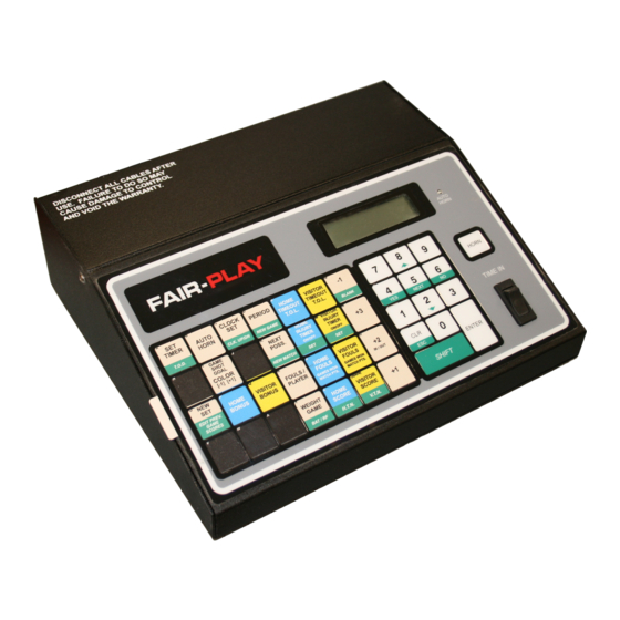 Fair-Play SP-70 User Manual