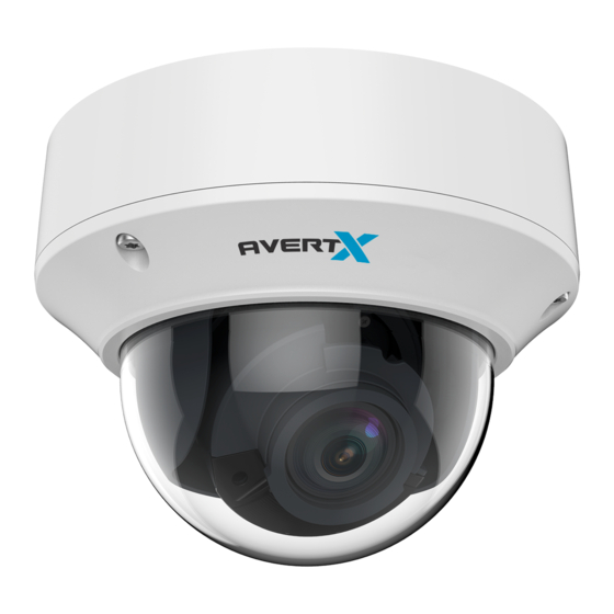avertX HD828 Quick Start Manual