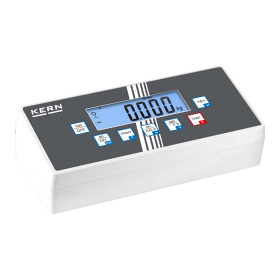 KERN KIB-TM Manual
