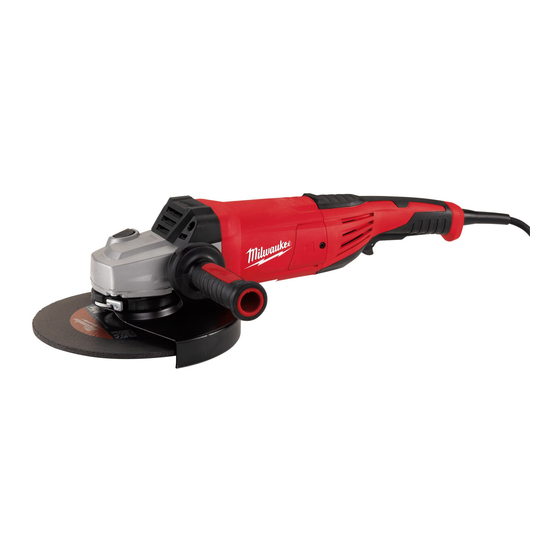 Milwaukee AG 22-230 D-SET DMS Original Instructions Manual