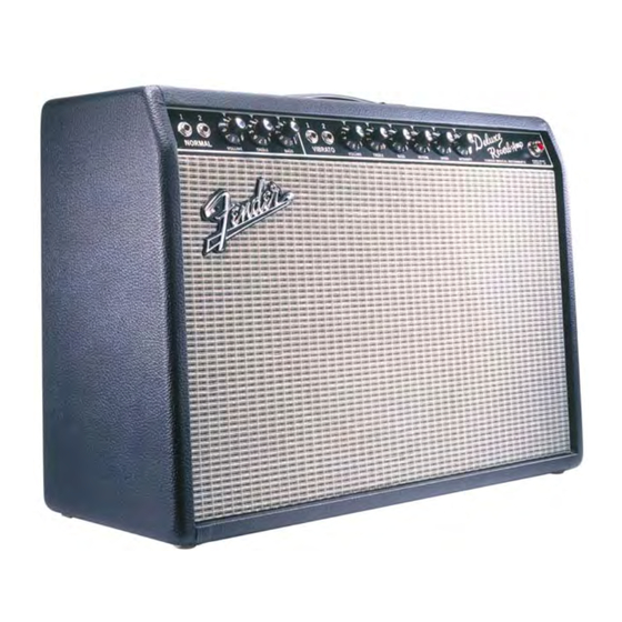 Fender 65 DELUXE REVERB Service Manual