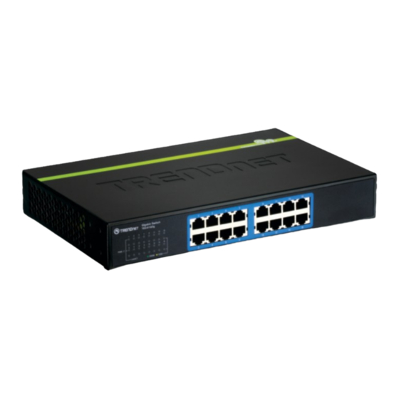 TRENDnet TEG-S16DG Specifications