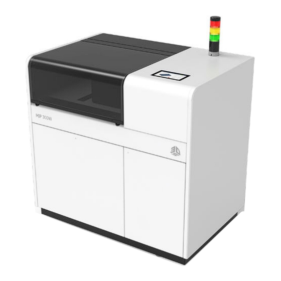 3D Systems MPJ 300W User Manual