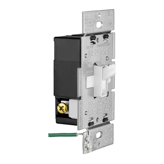 Lutron Electronics AYCL-153P Quick Install Manual