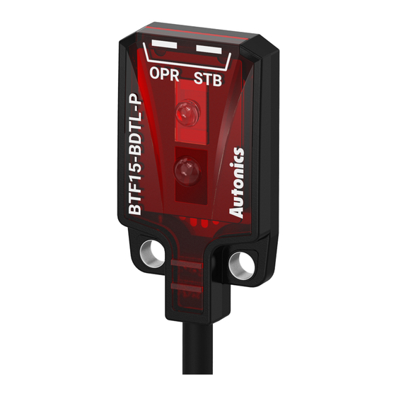 Autonics BTF Series Product Manual
