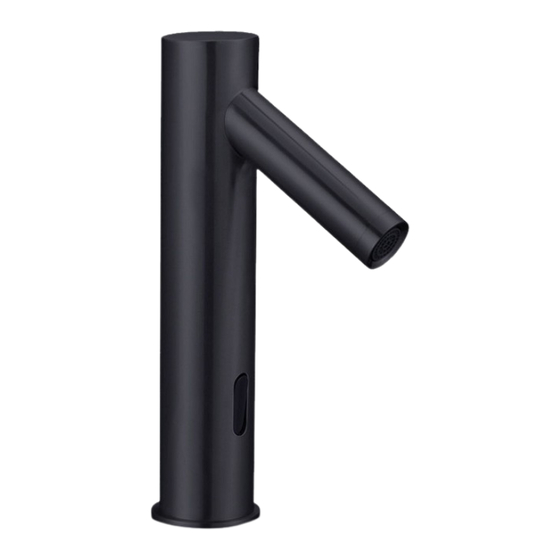 FONTANA SENSOR FAUCETS TRIPOD FSF513S-MB Installation Instructions Manual