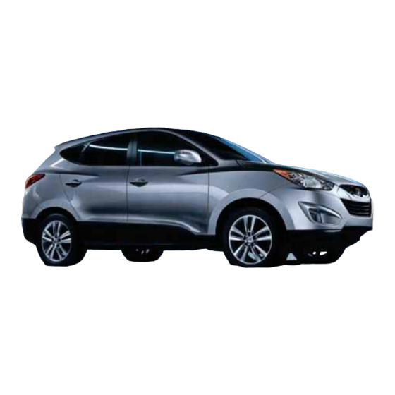 Hyundai Tucson Quick Reference Manual