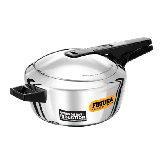 Futura pressure cooker instructions sale