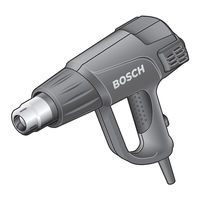 Bosch PHG 600-3 Original Instructions Manual