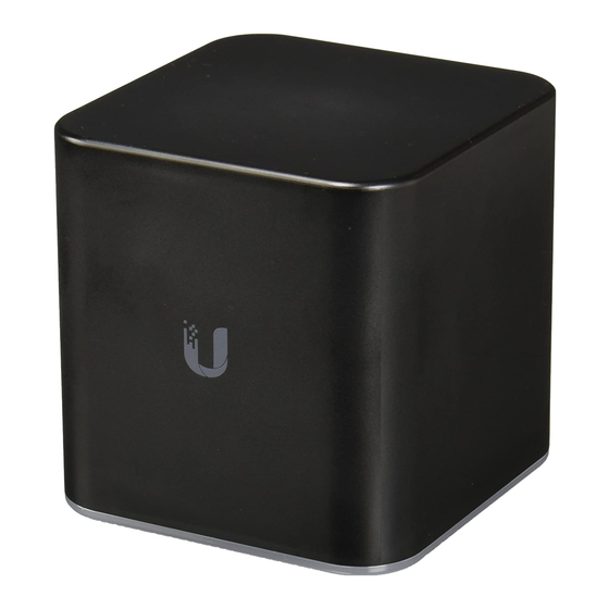 Ubiquiti AirCube ACB-AC Quick Start Manual