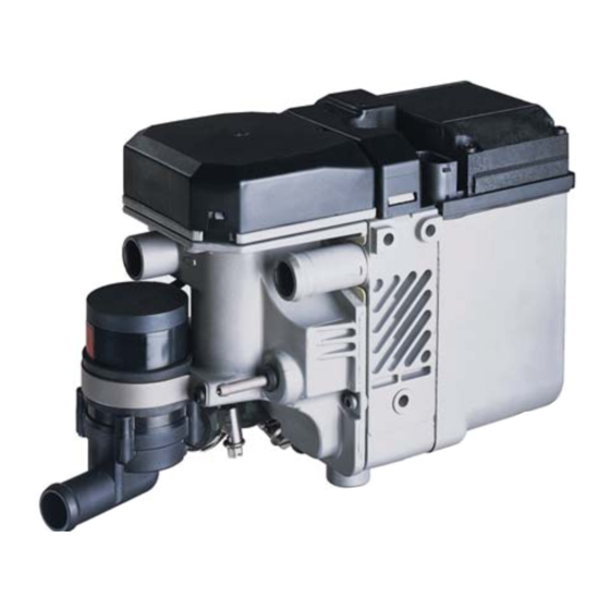 Webasto Thermo Top C300 Operation Manual