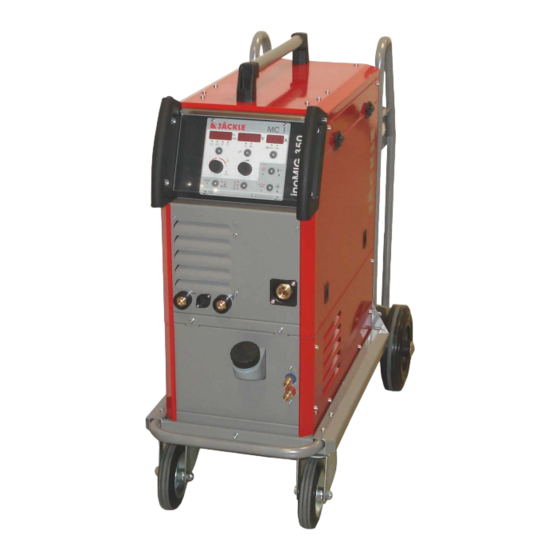 Jackle inoMIG 350 Operating Manual