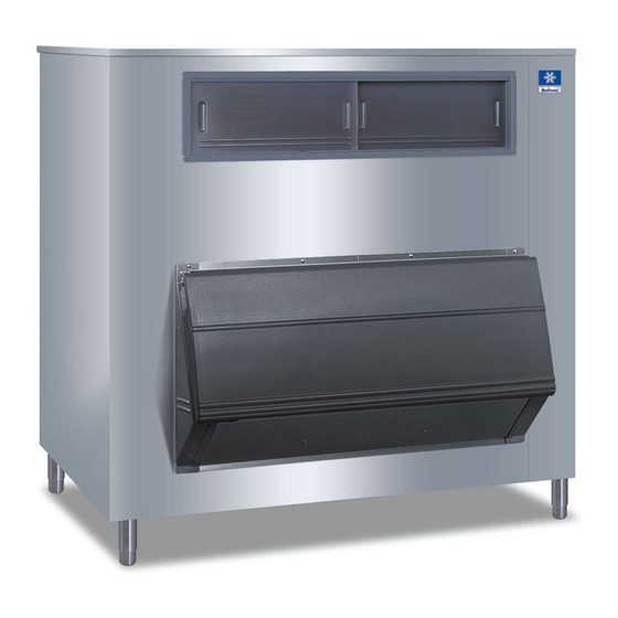 Manitowoc F Series Installation, Use & Care Manual