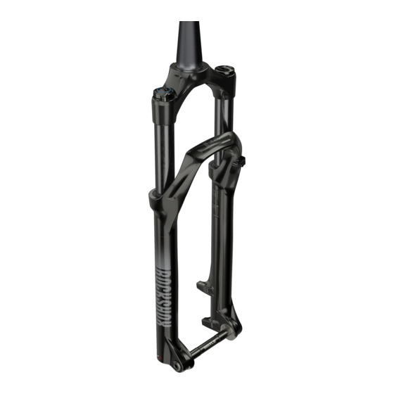 SRAM Rockshox Judy Series Service Manual