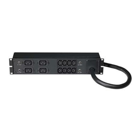 User Manuals: Eaton EX RT PDU Power Distribution Unit
