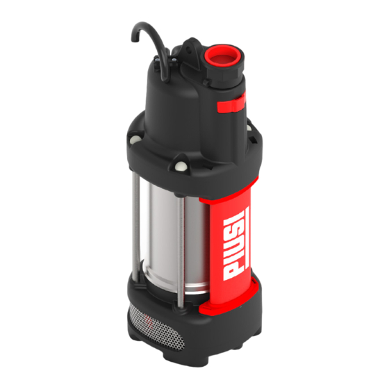 Piusi SQUALO Installation, Use And Maintenance Instructions