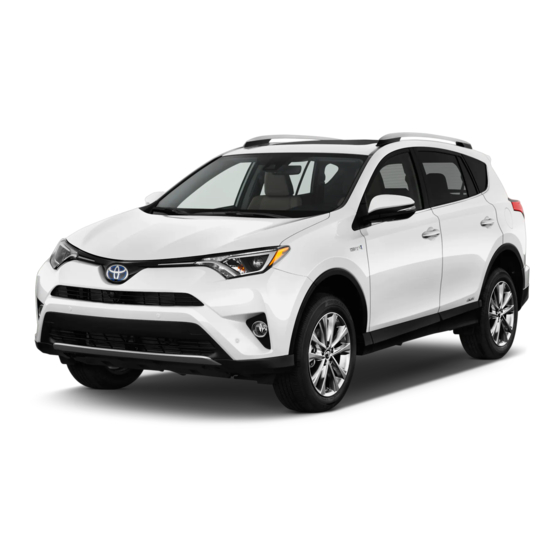 Toyota RAV4 HYBRID 2017 Manual