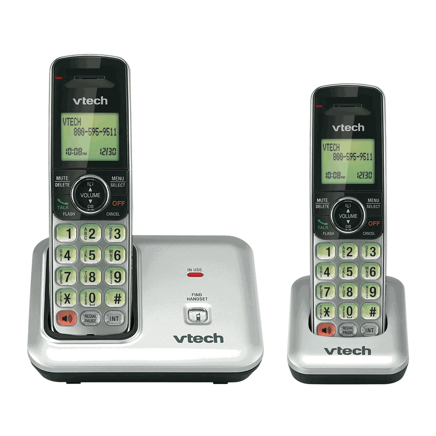 VTech CS6419-2 User Manual