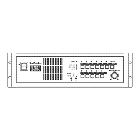 QSC DCM 30 User Manual