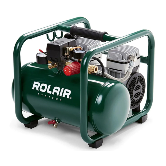 Rolair OILLESS AIR COMPRESSOR Owner's Manual
