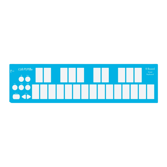 Keith McMillen Instruments K-Board User Manual