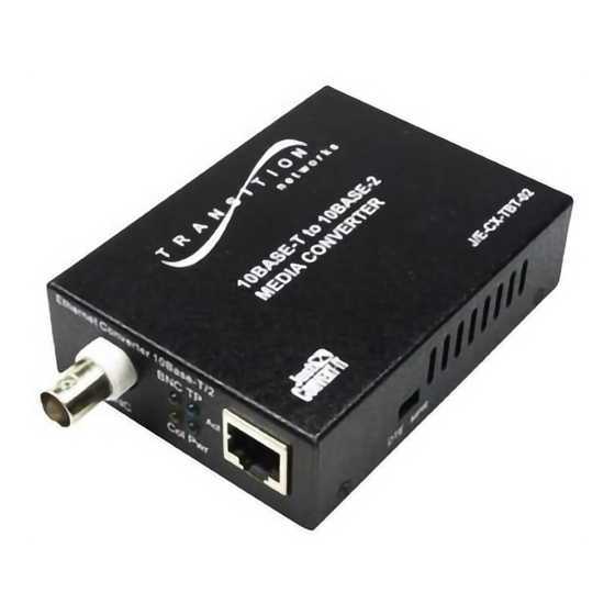 Transition Networks 10BASE-2 User Manual