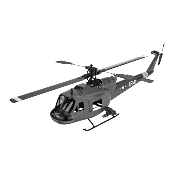 Blade UH-1 Huey Body Assembly Manual