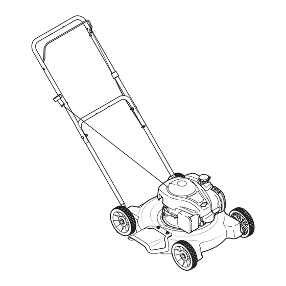MTD 020 Seies Operator's Manual