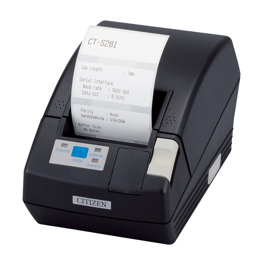 Citizen CT-S281 User Manual