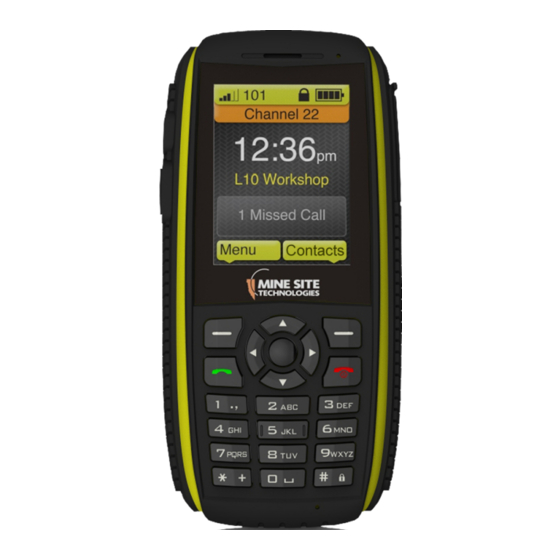 Mine Site Technologies MP10 MinePhone User Manual