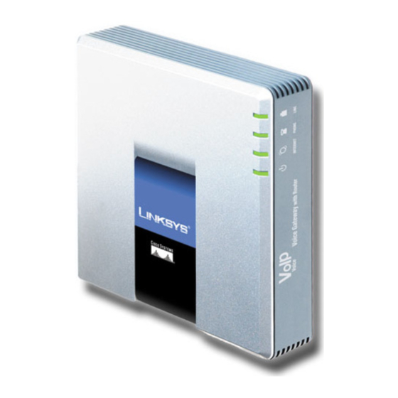 Linksys SPA-2100 User Configuration Manual
