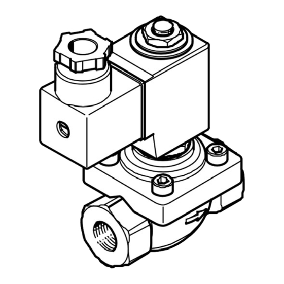 Festo VZWF-...-M22C series Operating Instructions