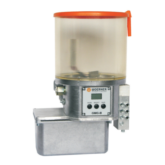 WOERNER GMG-B Manual