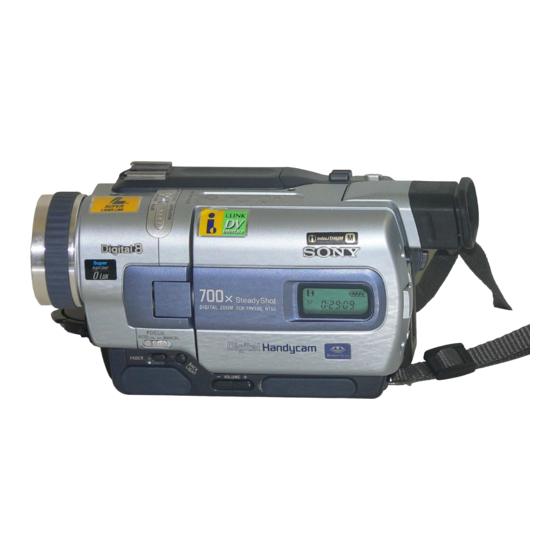 Sony Digital 8 DCR-TRV235E Operating Instructions Manual
