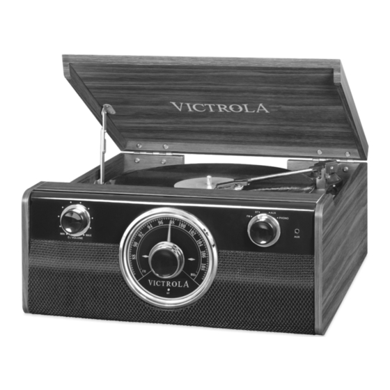 Victrola VTA-240B 4-in-1 Record Player Manuals