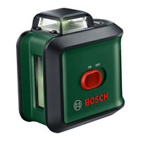 Bosch UniversalLevel 360 Original Instructions Manual