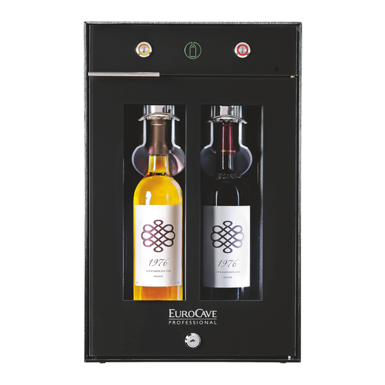 Eurocave Wine Bar 2.0 Technical Manual