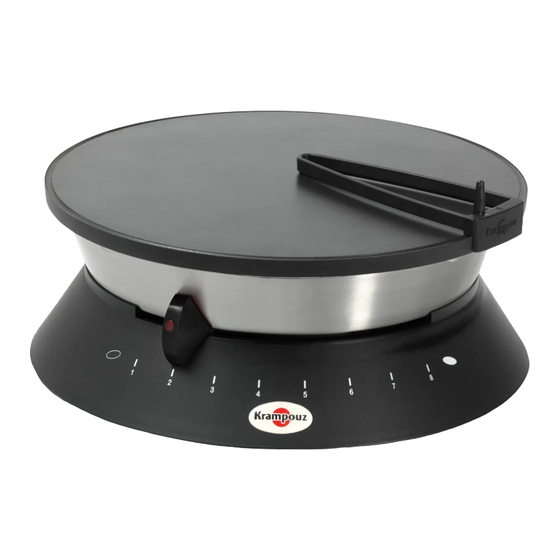 Krampouz Diabolo Instructions For Use Manual