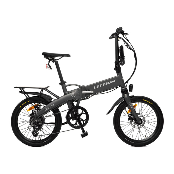 Littium Ibiza TITANIUM User Manual And Warranty