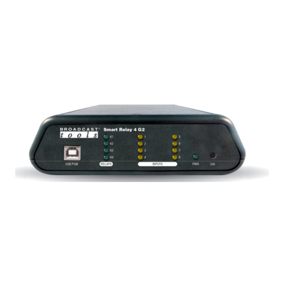 Broadcast Tools SR-4 G2 Media Converter Manuals