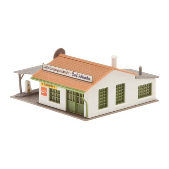 Faller SHELL GAS STATION Quick Start Manual