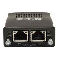 Eaton DX-NET-MODBUSTCP-2 Instruction Leaflet