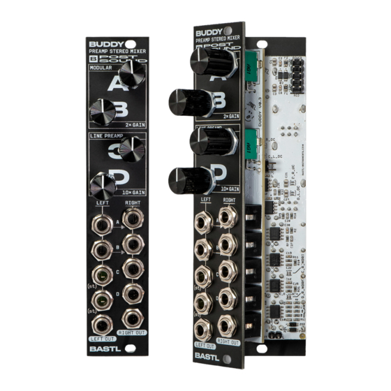 Bastl Instruments BUDDY Manual