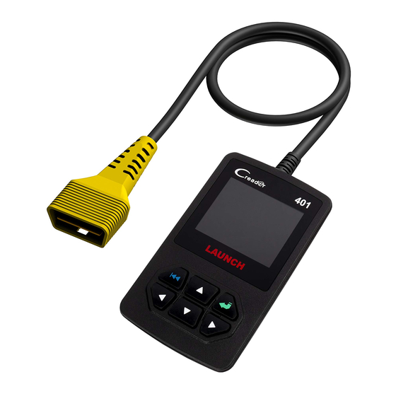 Launch CReader CR401 Quick Start Manual