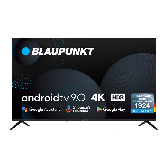 Blaupunkt 65UN265 User Manual