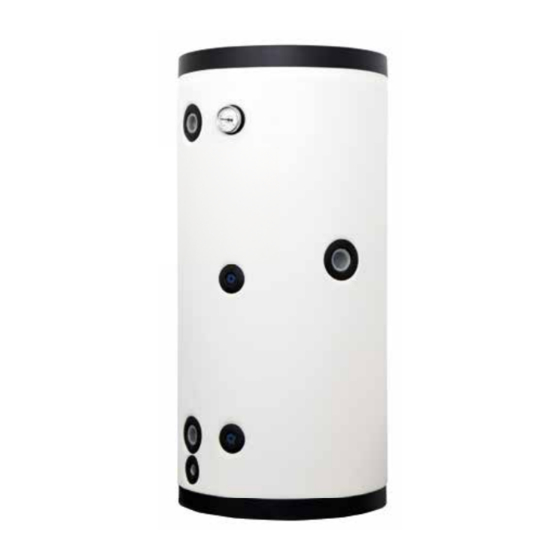 User Manuals: Fondital WHPF 200 PU Water Storage Tanks
