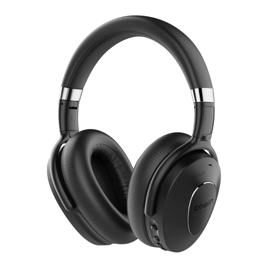 Cowin SE8 - ANC Wireless Headphones Manual | ManualsLib