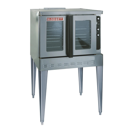 Blodgett DFG100-N Manuals
