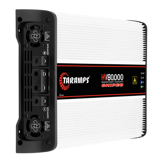 Taramps HV 80.000 Chipeo Instruction Manual
