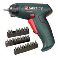 PARKSIDE PAS 3.6 A1 LITHIUM CORDLESS SCREWDRIVER Operation And Safety Notes